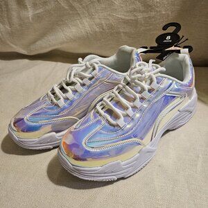 Ardene Women's Neochrome Sneakers - Size 8